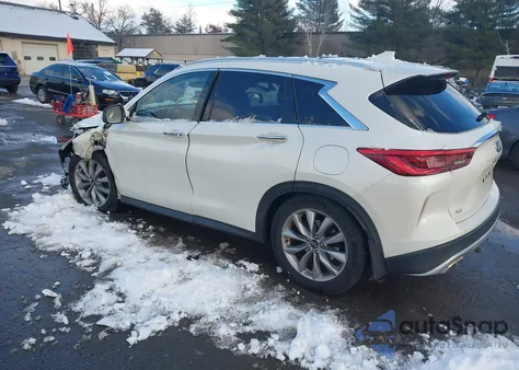 2020 Infiniti Qx50 Luxe Awd из США, поврежденный, VIN 3PCAJ5M39LF105452